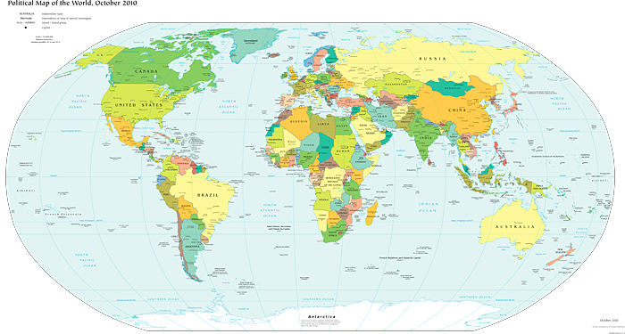 world map political map. World+map+political+2011